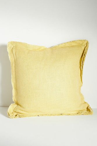Luxe Linen Blend Cushion en Gold taille: 18" sq chez - Anthropologie - Modalova