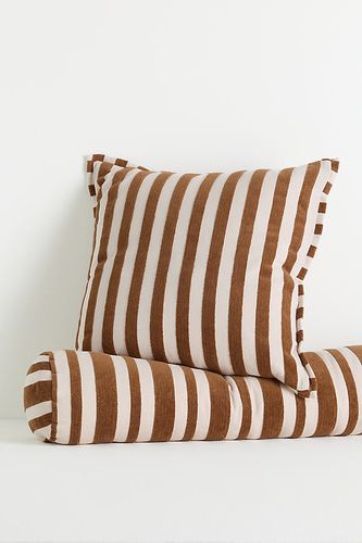 Coussin en coton rayé Sarah taille: 20 in sq chez - Anthropologie - Modalova