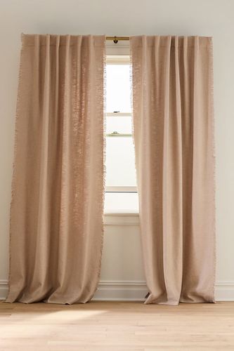 Rideau en mélange de lin de luxe taille: 50 x 84 chez - Anthropologie - Modalova