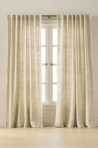 Rideau en coton tweed Verity en taille: 50 x 84 chez - Anthropologie - Modalova