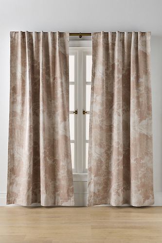 Rideau occultant Judarn en coton-lin'sépia en taille: 50 x 84 chez - Anthropologie - Modalova
