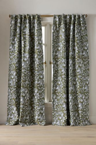 Rideau Julie Jacquard Oiseau en taille: 50 x 84 chez - Anthropologie - Modalova