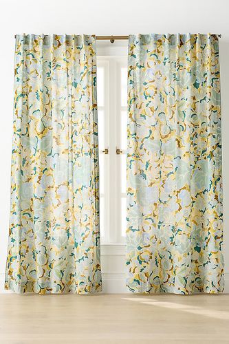 Rideau en coton imprimé floral Claire de Quenetain taille: 50 x 84 chez - Anthropologie - Modalova