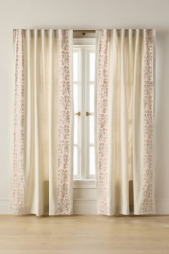 Rideau en coton brodé Oliver en taille: 50 x 84 chez - Anthropologie - Modalova