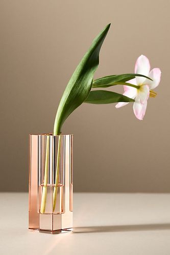 Cut Glass Stem Vase taille: M chez - Anthropologie - Modalova