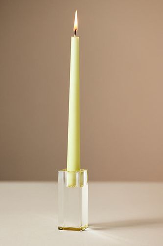 Cut Glass Mini Candle Holder en Yellow taille: S chez - Anthropologie - Modalova