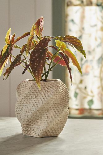 Pot de Fleurs Texturé Lennon en Beige taille: XL chez - Anthropologie - Modalova
