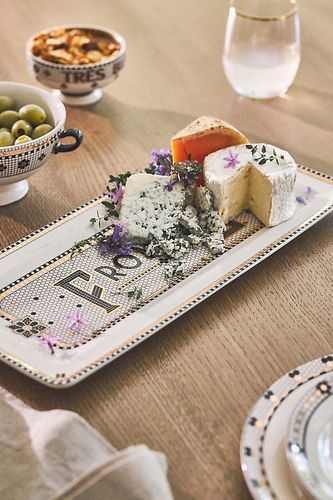 Plateau à Fromage Simone Tile en Black chez - Anthropologie - Modalova