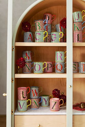 Mug Monogramme Parker chez - Anthropologie - Modalova