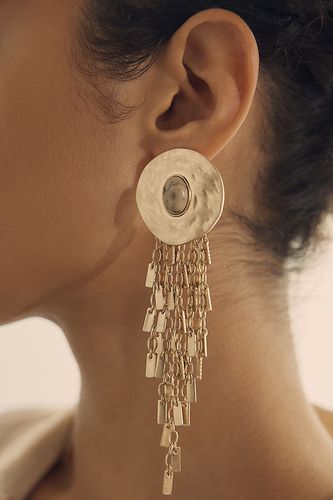 Boucles d'oreilles pendantes en pierre XL par en Gold - By Anthropologie - Modalova