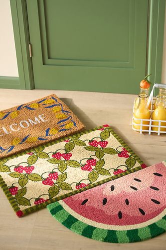Paillasson en Coir Imprimé en Forme de Pastèque en Pink chez - Anthropologie - Modalova