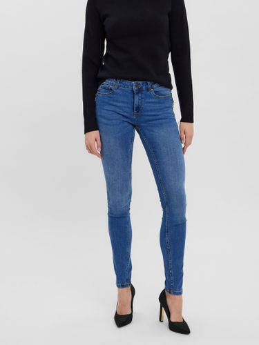 Vmseven Taille Moyenne Slim Fit Jeans - Vero Moda - Modalova