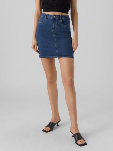 Jupe Courte Taille Haute - Vero Moda - Modalova