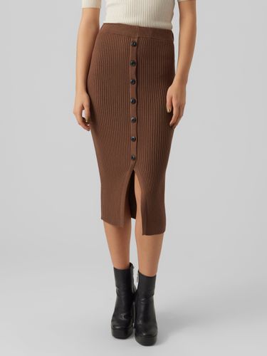 Jupe Longue Taille Haute - Vero Moda - Modalova