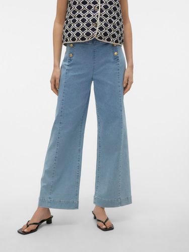 Vmkayla Taille Haute Wide Fit Jeans - Vero Moda - Modalova