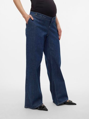 Jeans Wide Leg Fit Taille Moyenne - MAMA.LICIOUS - Modalova