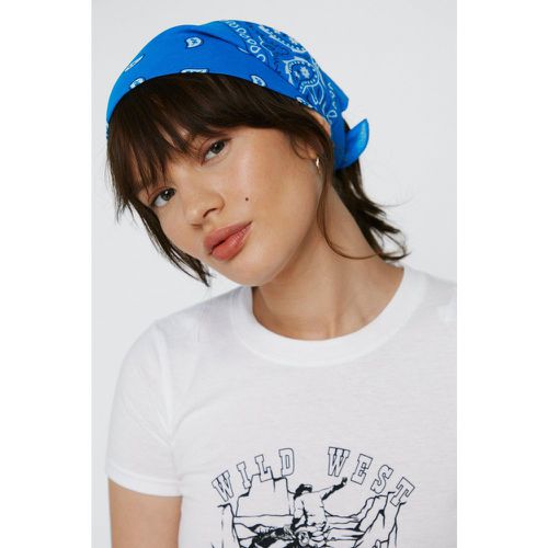 Bandana Paisley Print Multiway Headscarf - Nasty Gal - Modalova