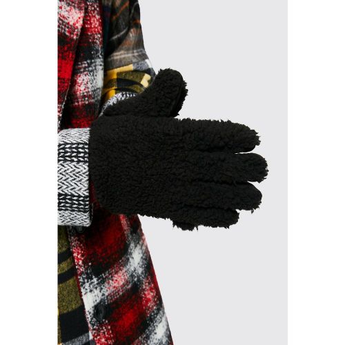 Gants en polaire - - S/M - Boohooman - Modalova