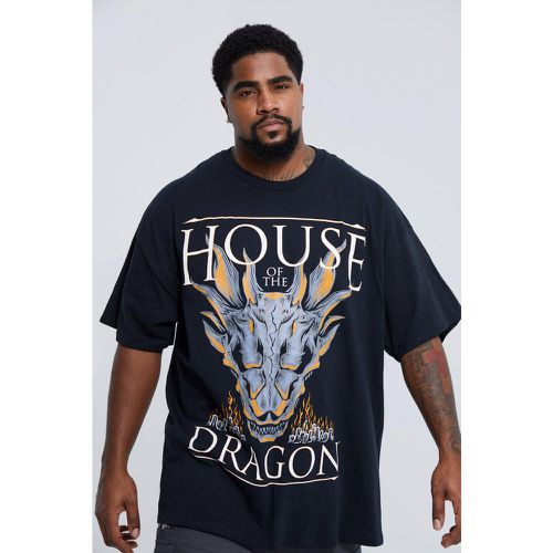 Grande taille - T-shirt à imprimé House Of Dragons - - XXXXL - Boohooman - Modalova