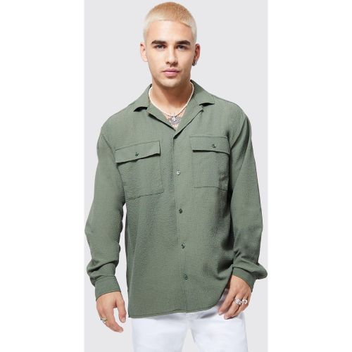Surchemise oversize - Boohooman - Modalova