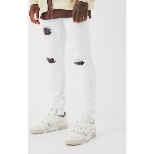 Jean super skinny déchiré - - 28R - Boohooman - Modalova