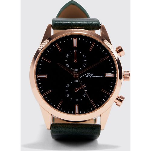 Montre en simili minimaliste - MAN - Boohooman - Modalova