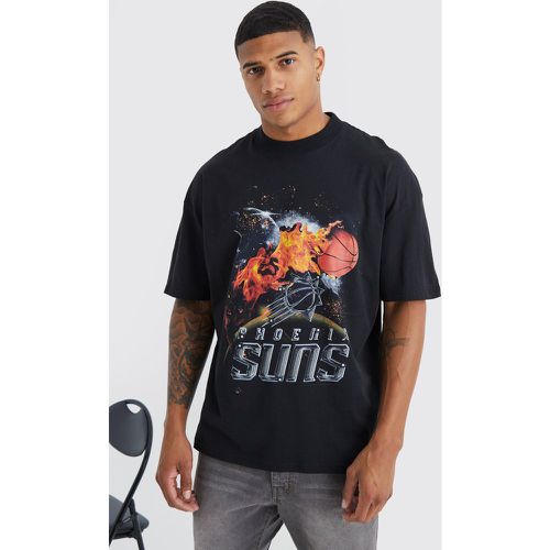 T-shirt à imprimé Phoenix Suns - Boohooman - Modalova