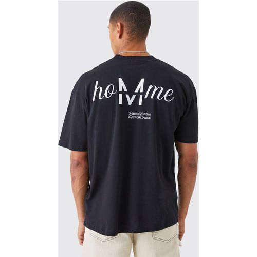 T-shirt oversize Limited Edition - Boohooman - Modalova