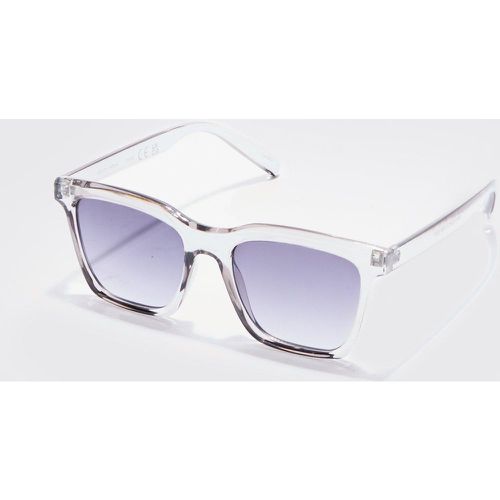 Clear Plastic Sunglasses - Boohooman - Modalova