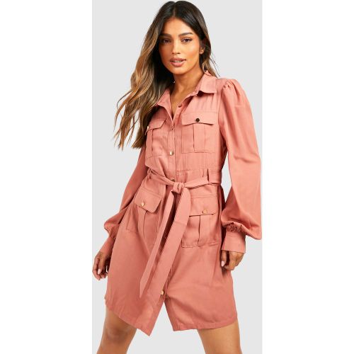 Robe Chemise À Poche Cargo - boohoo - Modalova