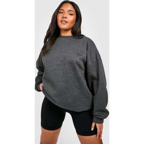 Grande Taille - Sweat Basique Oversize - boohoo - Modalova