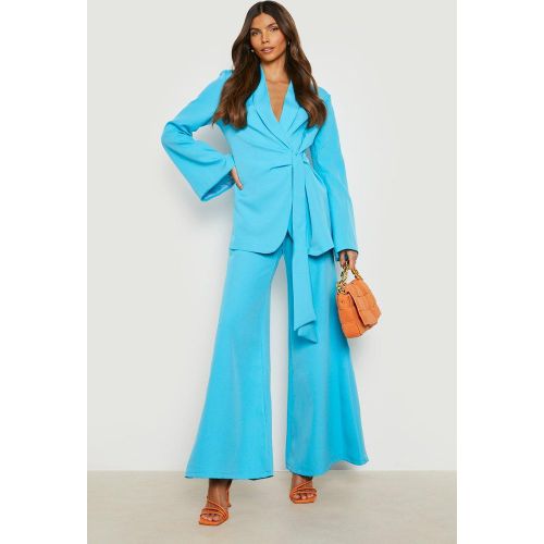 Pantalon Flare Ajusté - boohoo - Modalova
