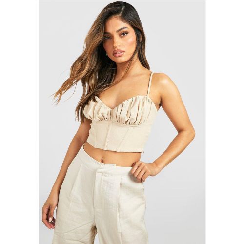 Corset Froncé - boohoo - Modalova