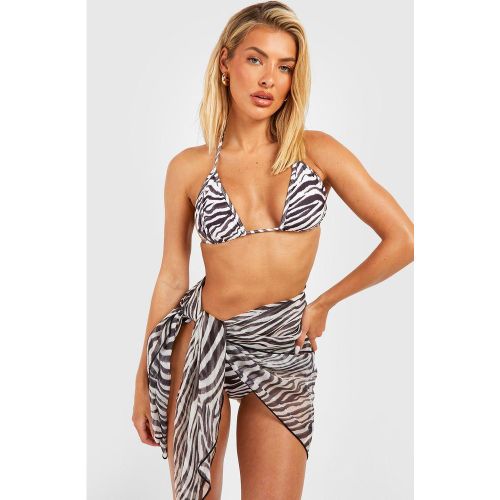 Paréo Tigré Noué - boohoo - Modalova