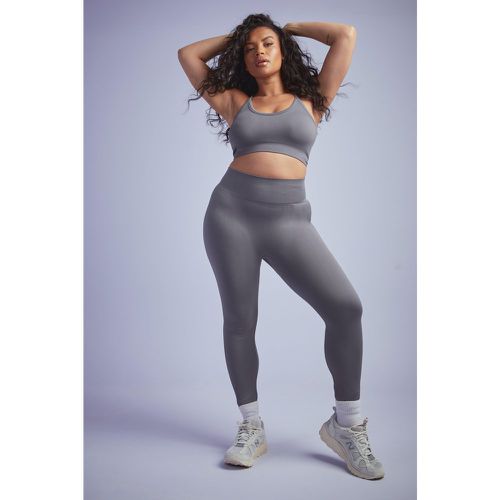 Grande Taille - Legging Côtelé Sans Coutures - boohoo - Modalova