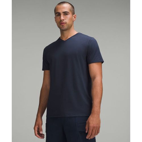 – T-Shirt col en V Fundamentals – Bleu – Taille S - lululemon - Modalova