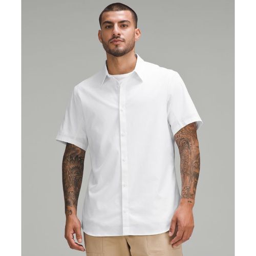 – Chemise à manches courtes Airing Easys – Blanc – Taille L - lululemon - Modalova