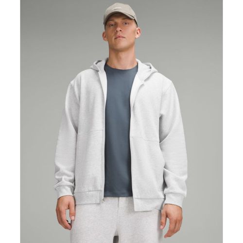 – Sweat à capuche zippé Steady States – Light Gris – Taille L - lululemon - Modalova