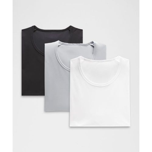 – T-Shirt en Ultra-Soft Nulu Lot de 3s – Noir/Blanc – Taille XS - lululemon - Modalova