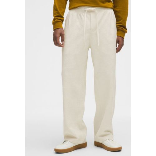 “ Pantalon dÃ©contractÃ© en Spacer texturÃ© coupe droites â€“ Taille XL - lululemon - Modalova