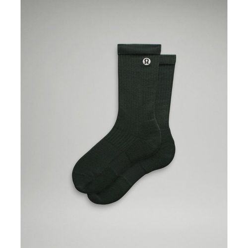 – Chaussettes Daily Stride Comfort ess – Vert – Taille L - lululemon - Modalova