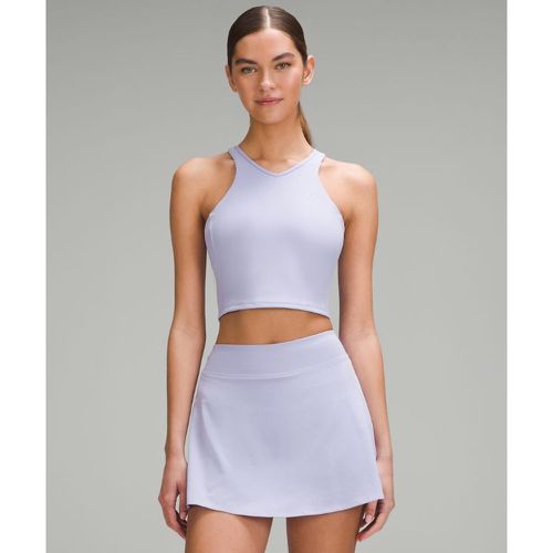 – Débardeur de tennis court à col en Vs – Violet/Pastel – Taille 10 - lululemon - Modalova