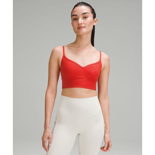 – Soutien-gorge Align Sweatheart Maintien léger, bonnets A et Bs – Rouge – Taille 14 - lululemon - Modalova