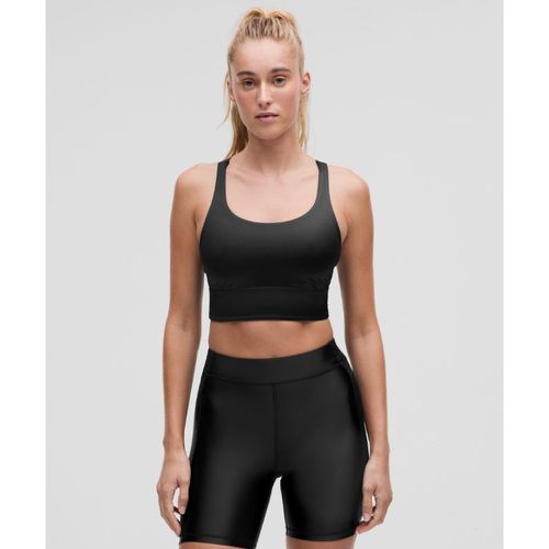 – Soutien-gorge long Energy Maintien moyen, bonnets B-D Satinés – Taille 10 - lululemon - Modalova