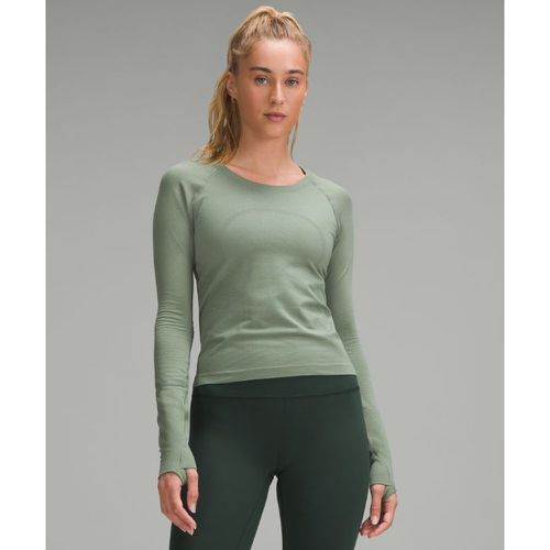 – Haut manches longues Swiftly Tech 2.0 Longueur tailles – Gris/Pastel – Taille 18 - lululemon - Modalova