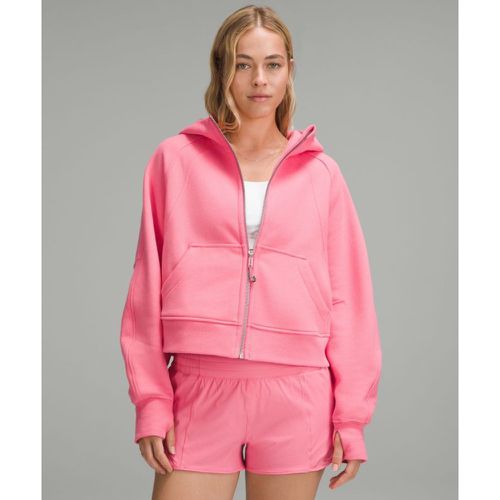 – Sweat à capuche zippé Scuba Oversizeds – Rose – Taille M/L - lululemon - Modalova