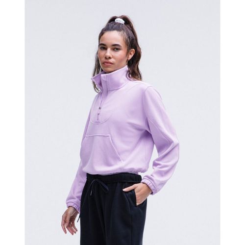 – Haut demi-zippé brossés – Violet/Pastel – Taille 10 - lululemon - Modalova