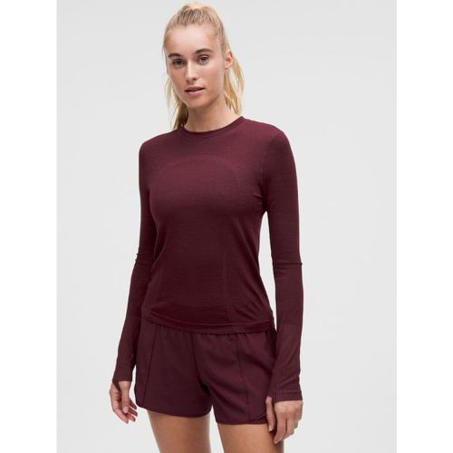 – Haut manches longues Swiftly en laine Longueur hanches – Taille L - lululemon - Modalova