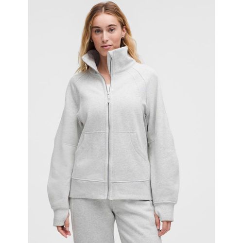 – Sweat Scuba Oversized zippé à col cheminées – Light Gris – Taille M/L - lululemon - Modalova