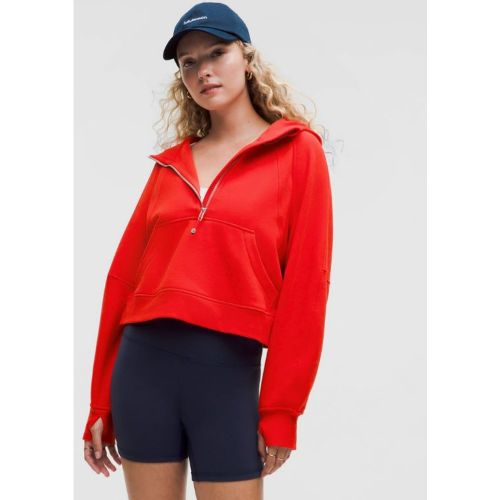 – Sweat à capuche Scuba Oversized demi-zippés – Incandescant – Taille M/L - lululemon - Modalova